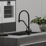 Смеситель для кухни Sancos Dora SC4003MB Черный матовый латунь