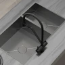 Смеситель для кухни Sancos Dora SC4003MB Черный матовый латунь