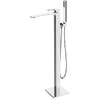 Смеситель для ванны BelBagno Luce LUC-FMT-CRM Хром латунь на пол