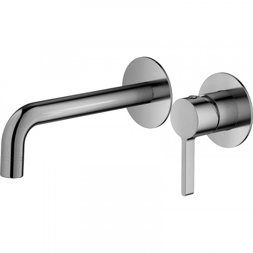 Смеситель для раковины Splenka S221.11.05 Сатин нержавеющая сталь встраиваемый