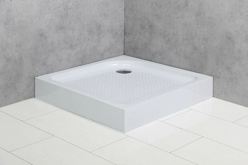 Акриловый поддон для душа BelBagno Tray 95х95 TRAY-BB-A-95-15-W Белый