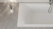 Ванна из искусственного камня Salini Cascata 170х75 104113G Белая глянцевая