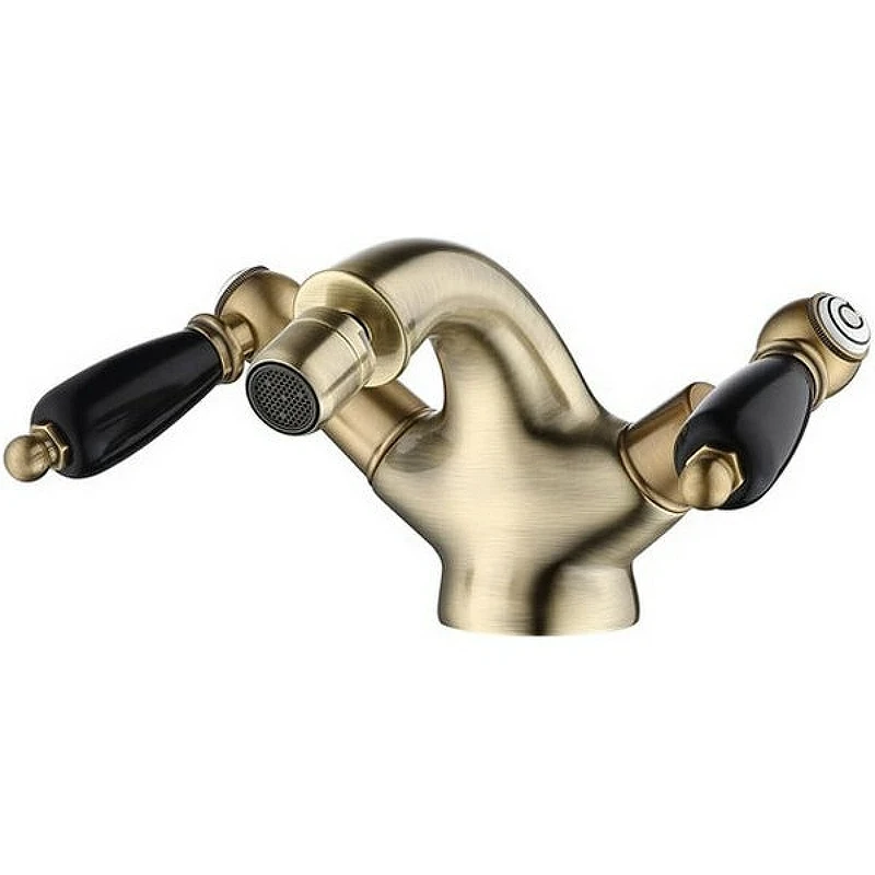 Смеситель для биде Caprigo Adria-Classic Black Edition 03B-530-vot Бронза латунь