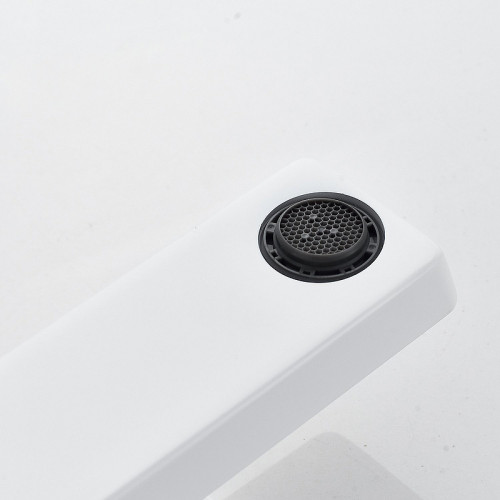 Смеситель для раковины Rose R18C R1801C-1 Белый матовый латунь