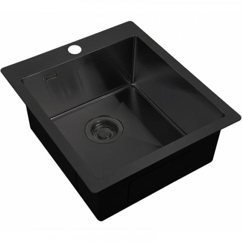 Кухонная мойка ZorG Light Grafit ZL R 450510 GRAFIT Графит нержавеющая сталь встраиваемый