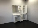 Зеркальный шкаф Comforty Севилья 100 00003132628 Слоновая кость