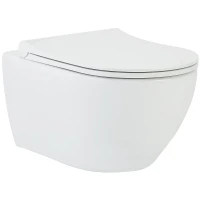 Унитаз beWash Bogen 88393201 подвесной Белый глянцевый с сиденьем Микролифт фарфор подвесной