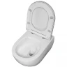 Унитаз beWash Bogen 88393201 подвесной Белый глянцевый с сиденьем Микролифт фарфор подвесной