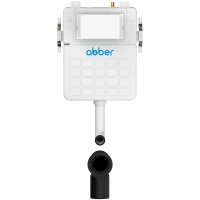 Смывной бачок Abber AC0104 для унитаза без клавиши смыва пластик