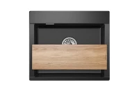 Кухонная мойка Granula Estetica 58 5804 цвет Турмалин