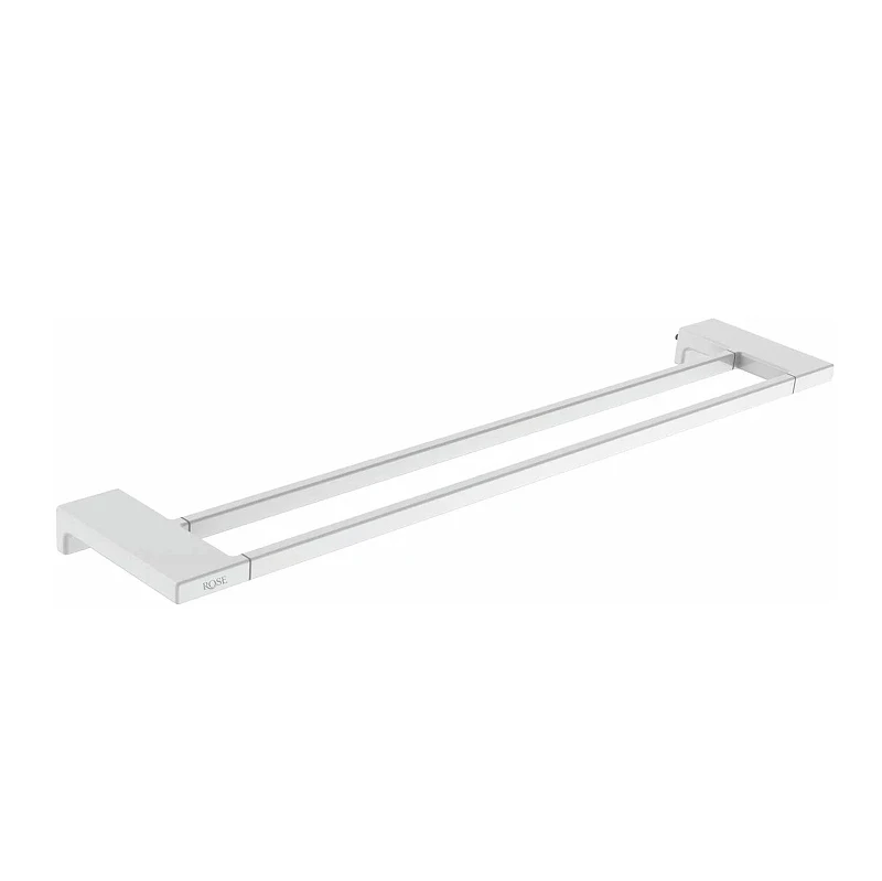 Полотенцедержатель Rose RG18C RG1827C двойной цвет Белый