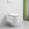 Унитаз Art&Max Rimini AM204CHR подвесной без сиденья