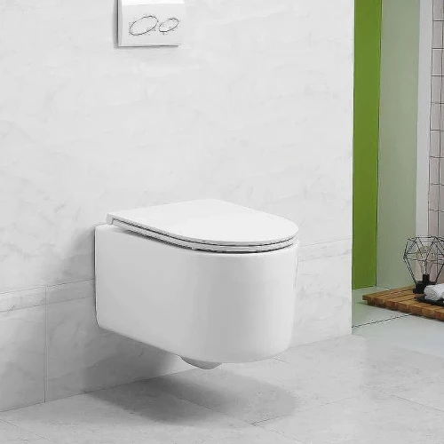 Унитаз Art&Max Rimini AM204CHR подвесной без сиденья