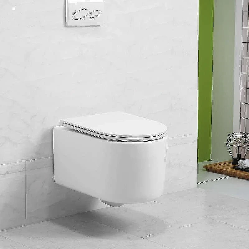 Унитаз Art&Max Rimini AM204CHR подвесной без сиденья