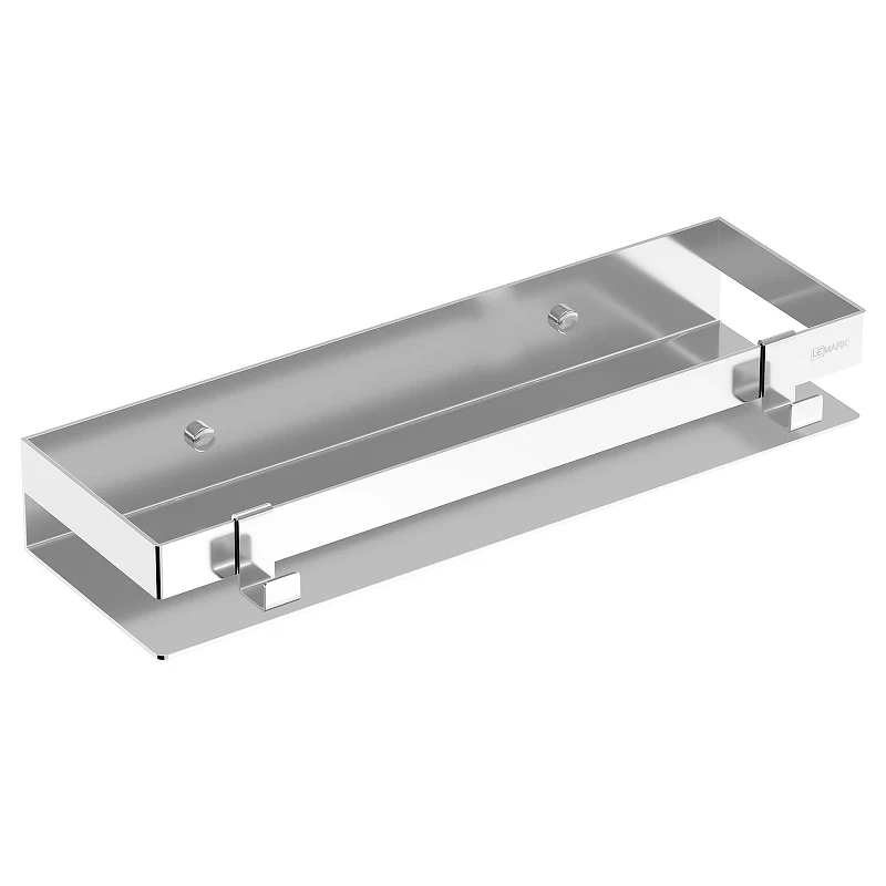 Металлическая полка Lemark Shelf Line 9771052 цвет Хром