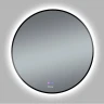 Зеркало Grossman Cosmo-норма Black 70 1970702 с подсветкой Черное с сенсорным выключателем и подогревом стекло