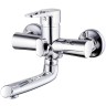 Смеситель для ванны G-Lauf NUD3-A045 Хром цинк на стену