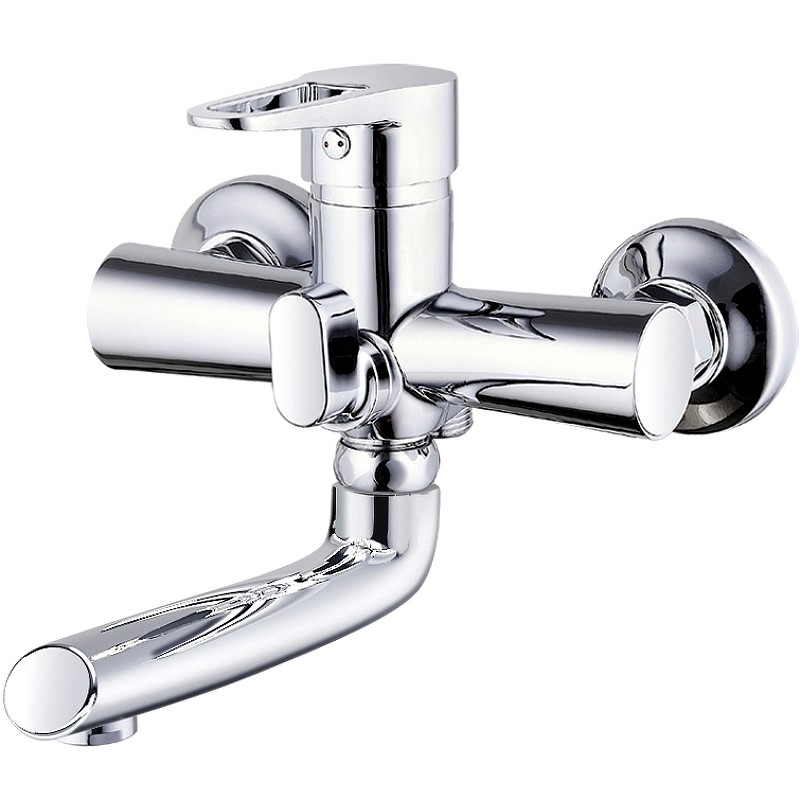 Смеситель для ванны G-Lauf NUD3-A045 Хром цинк на стену