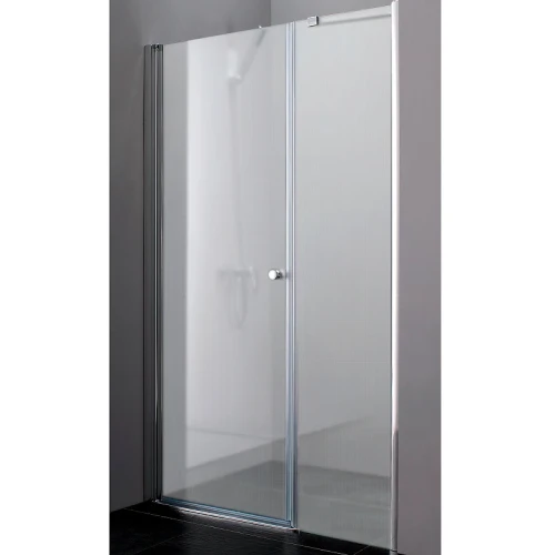Душевая дверь Cezares Elena 140 L ELENA-W-B-11-60+80-P-Cr-L профиль Хром стекло рифленое