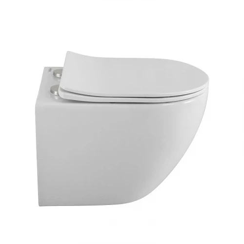 Унитаз BelBagno Uno BB7306CHR/SC подвесной цвет Белый с сиденьем Микролифт