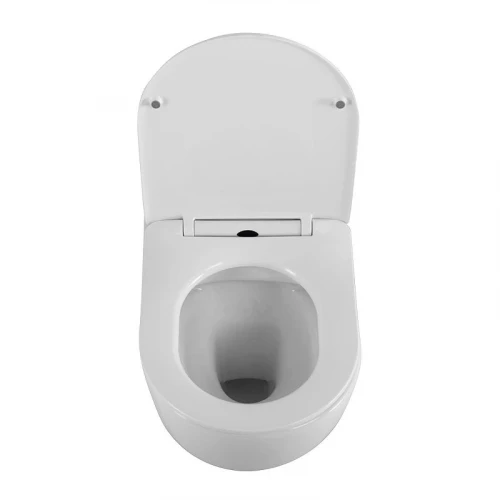 Унитаз BelBagno Uno BB7306CHR/SC подвесной цвет Белый с сиденьем Микролифт