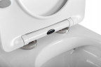 Унитаз BelBagno Uno BB7306CHR/SC подвесной цвет Белый с сиденьем Микролифт