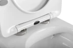 Унитаз BelBagno Uno BB7306CHR/SC подвесной цвет Белый с сиденьем Микролифт