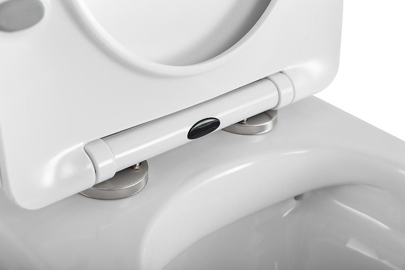 Унитаз BelBagno Uno BB7306CHR/SC подвесной цвет Белый с сиденьем Микролифт