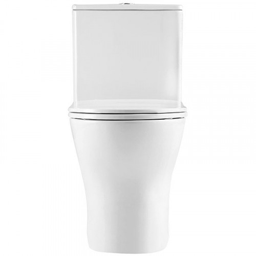 Унитаз моноблок BelBagno Lounge BB8618CPR-MN/SC с сиденьем Микролифт фаянс напольный