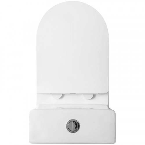 Унитаз моноблок BelBagno Lounge BB8618CPR-MN/SC с сиденьем Микролифт фаянс напольный