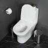 Унитаз моноблок BelBagno Lounge BB8618CPR-MN/SC с сиденьем Микролифт фаянс напольный