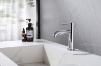 Смеситель для раковины Abber Wasser Kreis AF8110 Хром латунь