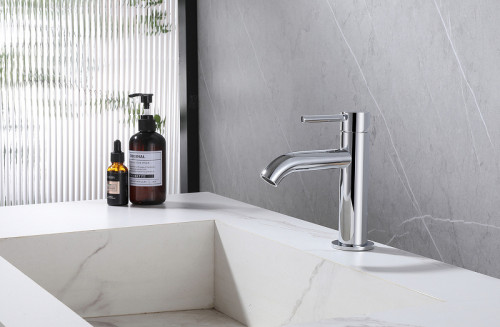 Смеситель для раковины Abber Wasser Kreis AF8110 Хром латунь