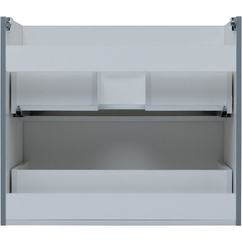 Тумба под раковину Aquanet Арт 75 313275 подвесная Мисти грин МДФ / ЛДСП