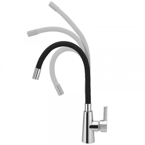 Смеситель для кухни Ekko E4205-E59 Хром Черный