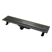 Душевой лоток Azario Stick AZCP11-80 Stick с решеткой цвет Нержавеющая сталь