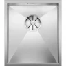 Кухонная мойка Blanco Zerox 340-U 521583 Нержавеющая сталь с зеркальной полировкой нержавеющая сталь встраиваемый