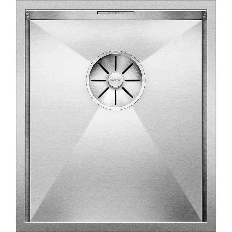 Кухонная мойка Blanco Zerox 340-U 521583 Нержавеющая сталь с зеркальной полировкой нержавеющая сталь встраиваемый