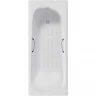 Чугунная ванна Delice Continental 170x70 DLR230613R-AS с отверстиями под ручки с антискользящим покрытием