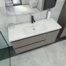 Тумба под раковину Caprigo Forte 120 36117R-SF025 подвесная цвет Айрон