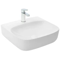 Раковина WeltWasser Elbach 2237 49 10000004580 Белый глянец фаянс накладная