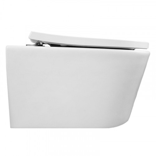 Унитаз Azario Velo AZ-1273WHD подвесной цвет Белый с сиденьем Микролифт