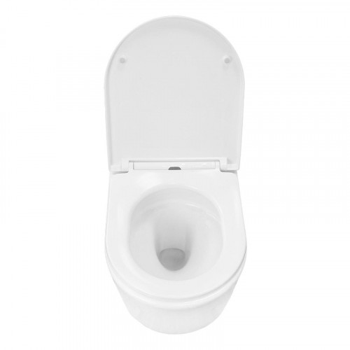 Унитаз Azario Velo AZ-1273WHD подвесной цвет Белый с сиденьем Микролифт