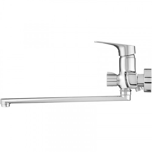 Смеситель для ванны Swedbe Venado 1650 универсальный Хром латунь на стену