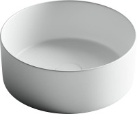 Раковина-чаша Ceramicanova Element 36 CN6032MW Белая матовая фарфор накладная