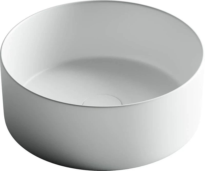 Раковина-чаша Ceramicanova Element 36 CN6032MW Белая матовая фарфор накладная