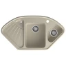 Кухонная мойка GranFest Corner C-1040E топаз цвет Топаз