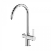 Смеситель для кухни Iddis Pure PURBNFJi05 Сатиновый хром на столешницу