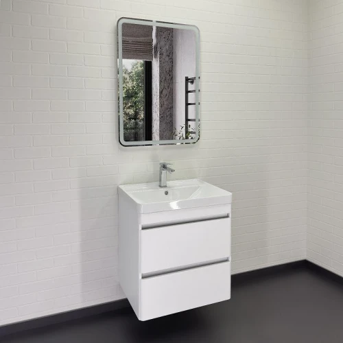Тумба с раковиной Comforty Валдай 61 00-00020675 подвесная Тумба, раковина