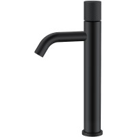 Смеситель для раковины Boheme Stick 122-BB.4 Черный матовый латунь